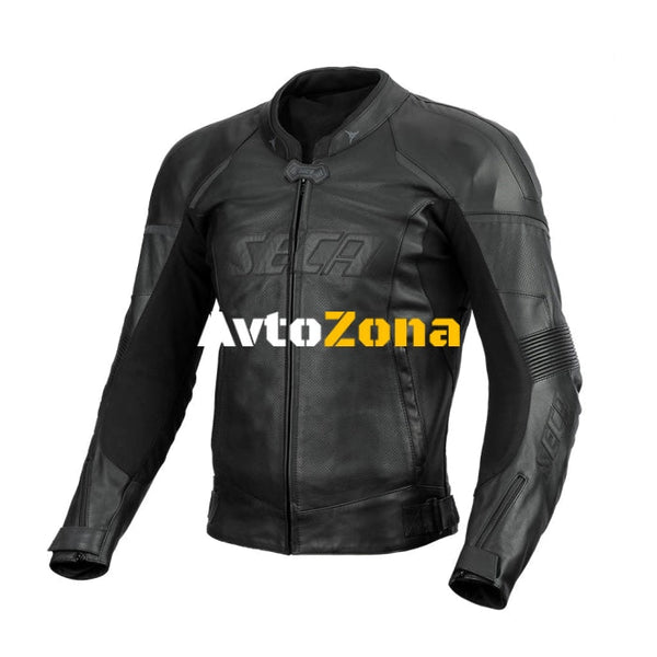 Кожено яке SECA MONZA II PERFORATED BLACK - Avtozona