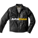 Кожено мото яке SPIDI GARAGE BLACK - Avtozona