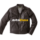 Кожено мото яке SPIDI GARAGE BROWN - Avtozona