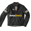 Кожено мото яке SPIDI VINTAGE Ice/Black - Avtozona