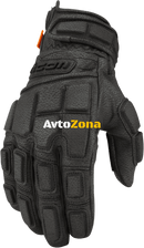 Кожени мото ръкавици ICON MOTORHEAD3 - BLACK - Avtozona