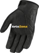 Кожени мото ръкавици ICON PDX3 - BLACK - Avtozona