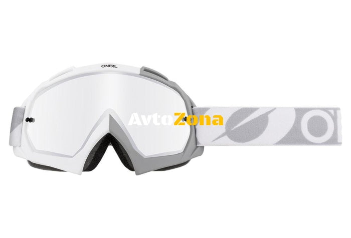 Крос очила O’NEAL B-10 TWOFACE WHITE/GRAY - SILVER MIRROR - Avtozona