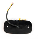 LED Бял Светодиоден Габарит Маткер Токос Неон Ефект 122mm x 63mm с Три Функции 12V-24V - Avtozona