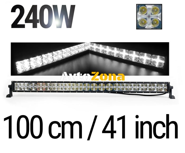 LED БАР - 240W - 100см - Avtozona