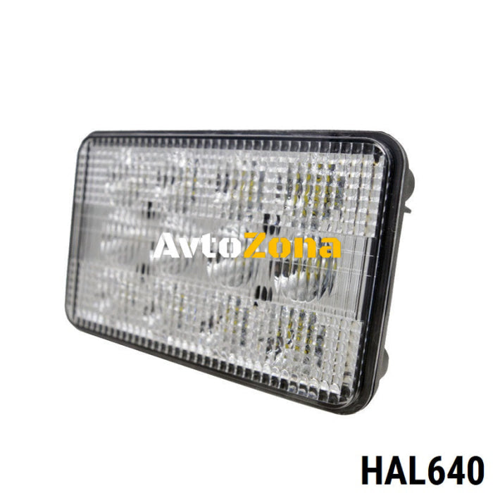 ЛЕД Диоден Халоген LED Фар - 5100lm 16.5cm 60W PRO - Късa/Дълга Светлина - John Deere със Задно Захващане - Avtozona