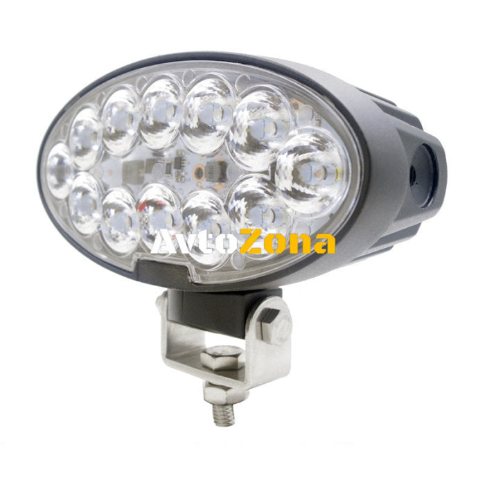 ЛЕД Диоден Халоген LED фар - 5100lm 178mm 60W PRO - Трактор Комбайн - John Deere 6195R - Avtozona