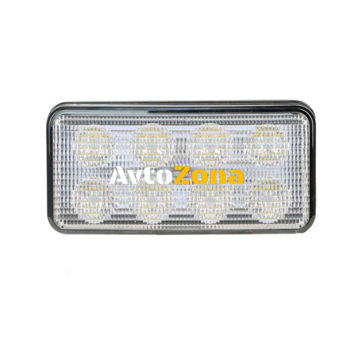 ЛЕД Диоден Халоген LED Лампа 3400lm 15x6cm 40W PRO Трактор Селскостопански Машини Багер - Avtozona