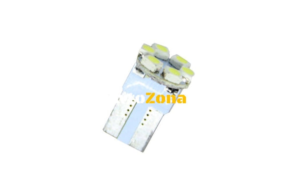 Лед крушки тип T10 с 6 SMD диода напред - Avtozona