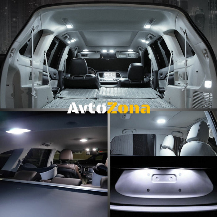 Лед Крушки За Габарит Т10 W5W LED 2 SMD 12V Canbus Бяла Светлина - Avtozona