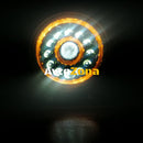 LED Лампа Халоген Таван Външна Интериорна Вътрешна Фар Бяла и Жълта Светлина