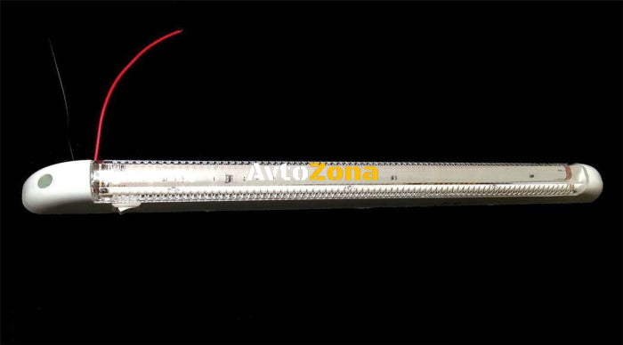 LED Лед Диодна Лампа Тръба 40см Червена Светлина 12V За Автомобил Камион За Дома или Офиса - Avtozona
