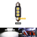 LED Лед Диодни Крушки 2 SMD 5050 36мм 12V Бяла Светлина - Avtozona