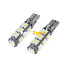 LED Лед Диодни Крушки За Габарит Т10 W5W 13 SMD 12V Червена Canbus - Error free Без грешки - Avtozona