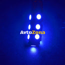 LED Лед Диодни Крушки За Габарит Т10 W5W 13 SMD 12V Синя Canbus - Error free Без грешки - Avtozona