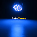 LED Лед Крушки 22 SMD BA15S 1156 (P21W) BAU15S 1156 (PY21W) 12V - 24V Бяла Оранжева Червена Синя Светлина - Avtozona