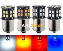 LED Лед Крушки 30 SMD BA15S 1156 (P21W) BAU15S 1156 (PY21W) 12V - 24V Бяла Оранжева Червена Синя Светлина Canbus - Avtozona