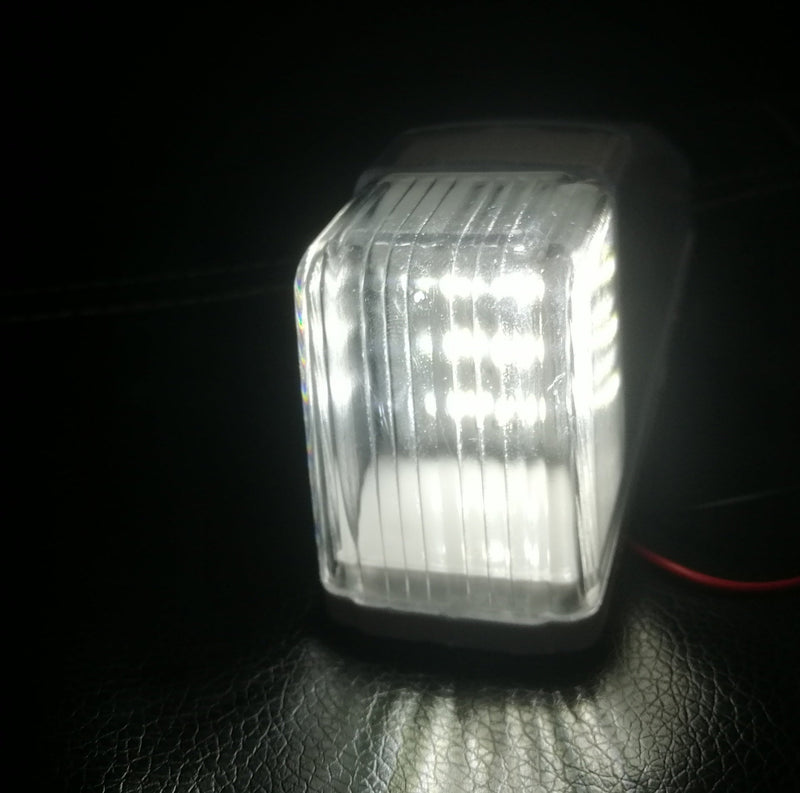 ЛЕД LED Светодиоден бял габарит за кабина на камион 12V - 24V за таван 14 х 4 х 6 cm - Avtozona