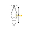 LED мигачи AROW2 BLACK – 90114 - Avtozona