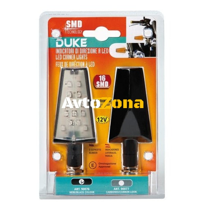 LED мигачи DUKE BLACK – 90076 - Avtozona