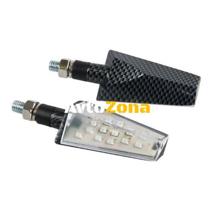 LED мигачи DUKE CARBON- 90077 - Avtozona