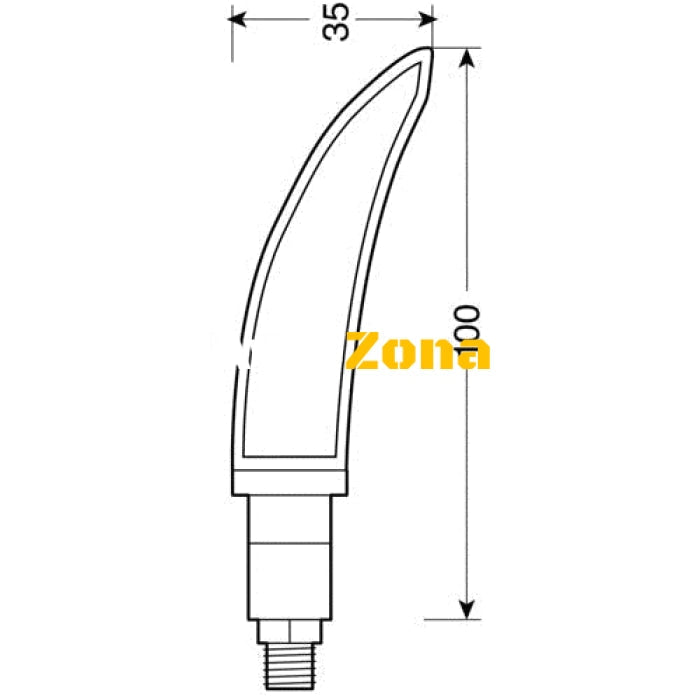 LED мигачи KATANA BLACK – 90074 - Avtozona