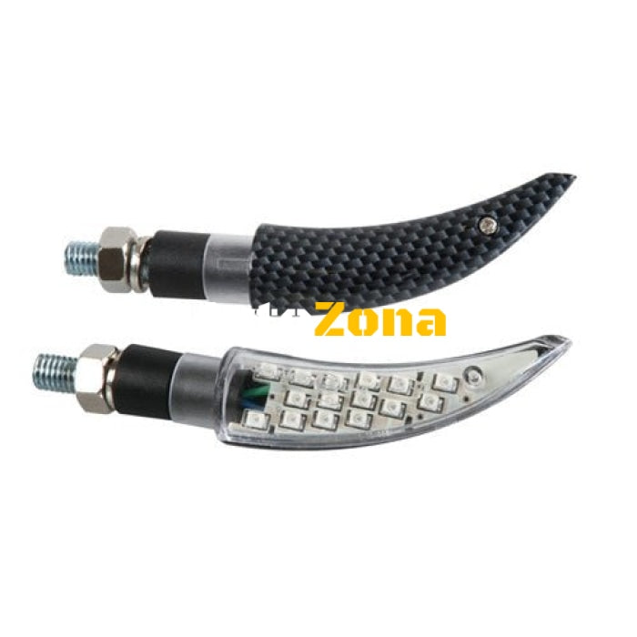 LED мигачи KATANA CARBON – 90075 - Avtozona