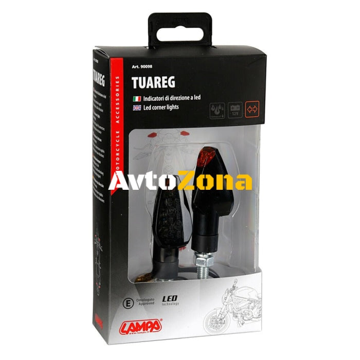 LED мигачи TUAREG BLACK- 90098 - Avtozona