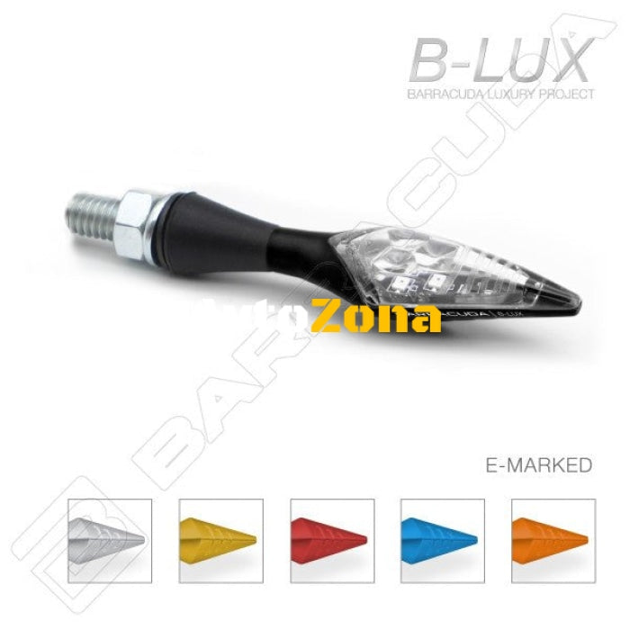 LED мото мигачи BARRACUDA X-LED B-LUX BLUE - Avtozona