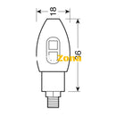 LED мото мигачи VOLT SILVER 90505 - Avtozona