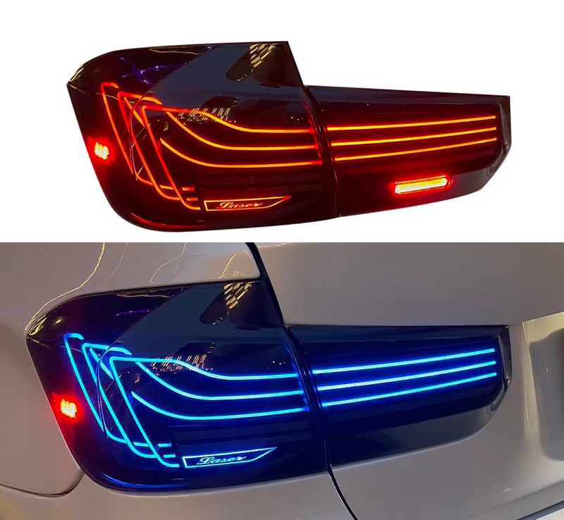 LED Стопове за BMW 3 Series F30 2012-2019 RGB E-MARK - Avtozona