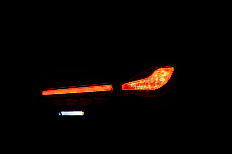 LED Стопове за BMW 3 Series F30 2013-2018 RED E-MARK - Avtozona