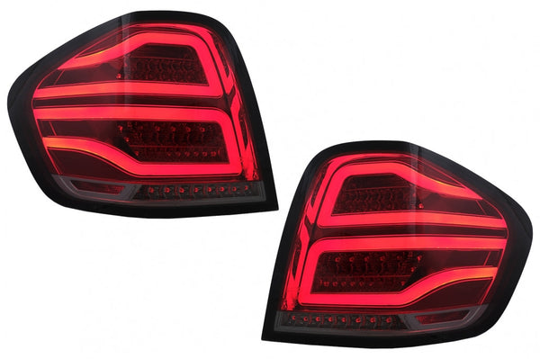 LED стопове за Mercedes M-Class W164 (2005-2008) Red Smoke - Avtozona