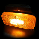 LED Светодиоден Габарит Със Стойка Маркер Вграден Рефлектор Е-Mark Оранжев Водоустойчив 12V-24V - Avtozona