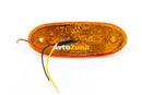 LED Светодиоден Страничен Габарит Оранжев Бял Червен цвят 125mm x 44mm 24V - Avtozona