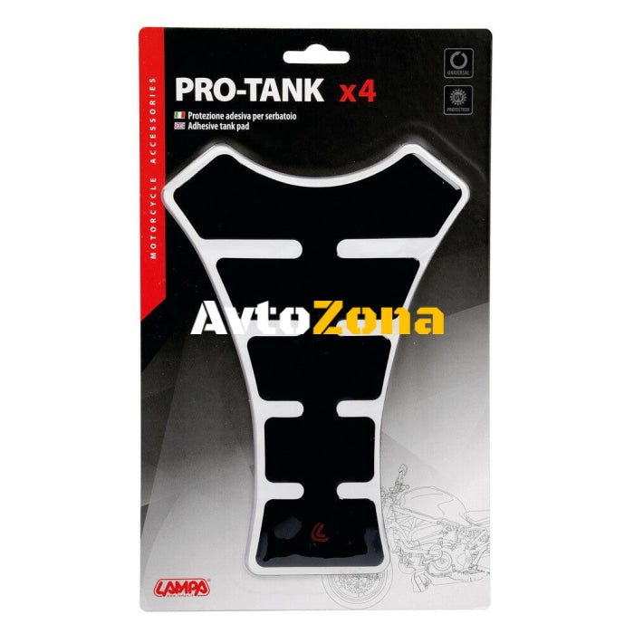 Лепенка за резервоар Pro-Tank X4 Black 90515 - Avtozona