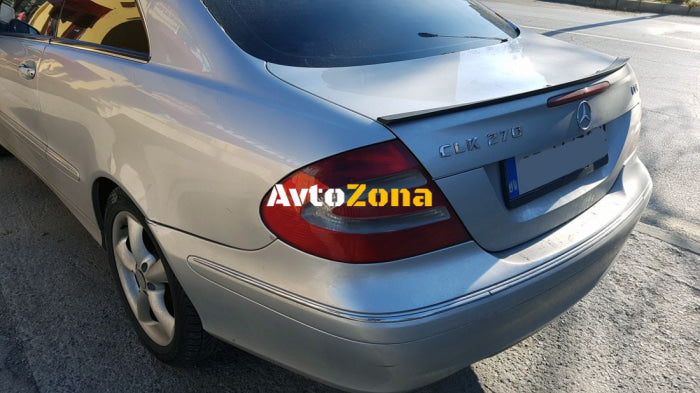 Лип спойлер за багажник за Mercedes W209 CLK (2002-2009) - Avtozona