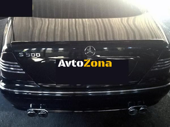 Лип спойлер за багажник за Mercedes W220 - Avtozona