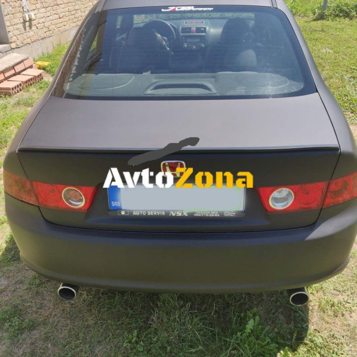 Лип спойлер за багажник универсален - 118 cm / Honda Accord sedan (2003-2008) - Произведена в Япония - Avtozona