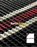 Луксозни калъфи за седалки Комплект Черна Кожена универсална тапицерия - Avtozona