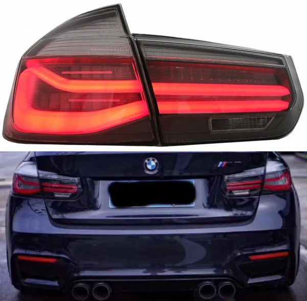 M Look Black Line LED СТОПОВЕ за BMW 3 Series F30 (2011-2019) - Avtozona