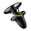 Магнитен държач за телефон Baseus Magnetic Air Vent за вентилационните отвори черен - Avtozona