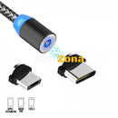 USB Магнитен кабел 3 в 1 - Avtozona