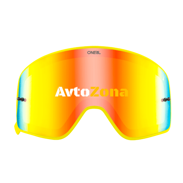 Магнитна плака за очила O’NEAL B-50 YELLOW FRAME-RADIUM RED - Avtozona