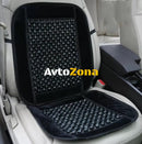 Масажна Подложка За Седалка Стол с Дървени Топчета Постелка За Автомобил Джип Камион За Дом или Офис - Avtozona