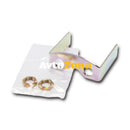 Измервателен уред за налягане на въздух двоен - манометър - Avtozona