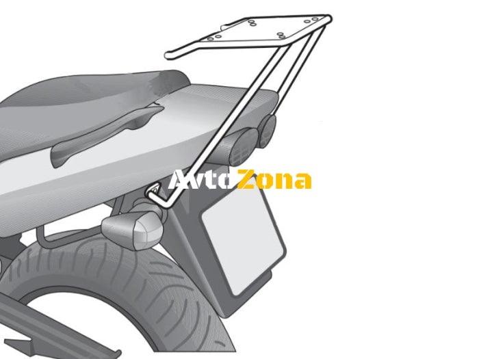 Монтажен комплект за куфари SHAD K0ZR71ST - Avtozona