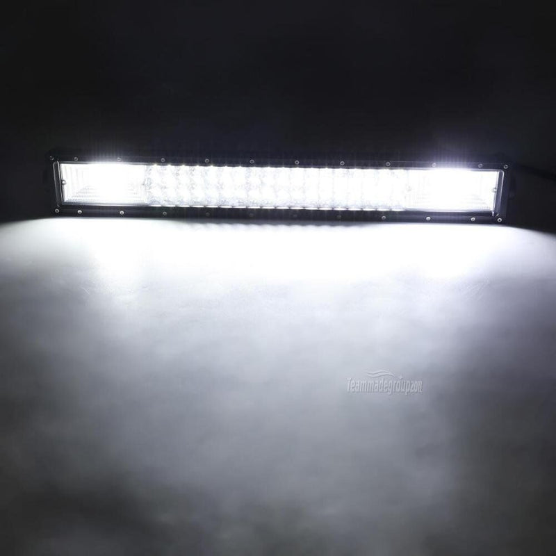 МОЩЕН LED БАР - 336W - 55см QUAD ROW - Avtozona