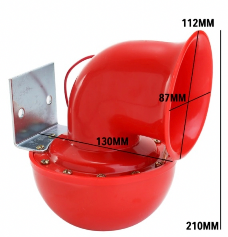 Мощна тромба клаксон със звук ’Бик’ – 12V - Avtozona