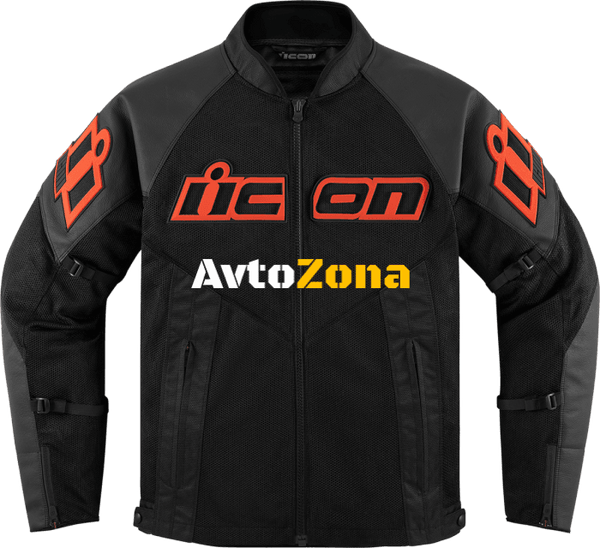 Мото яке ICON MESH AF LEATHER CE RD - Avtozona